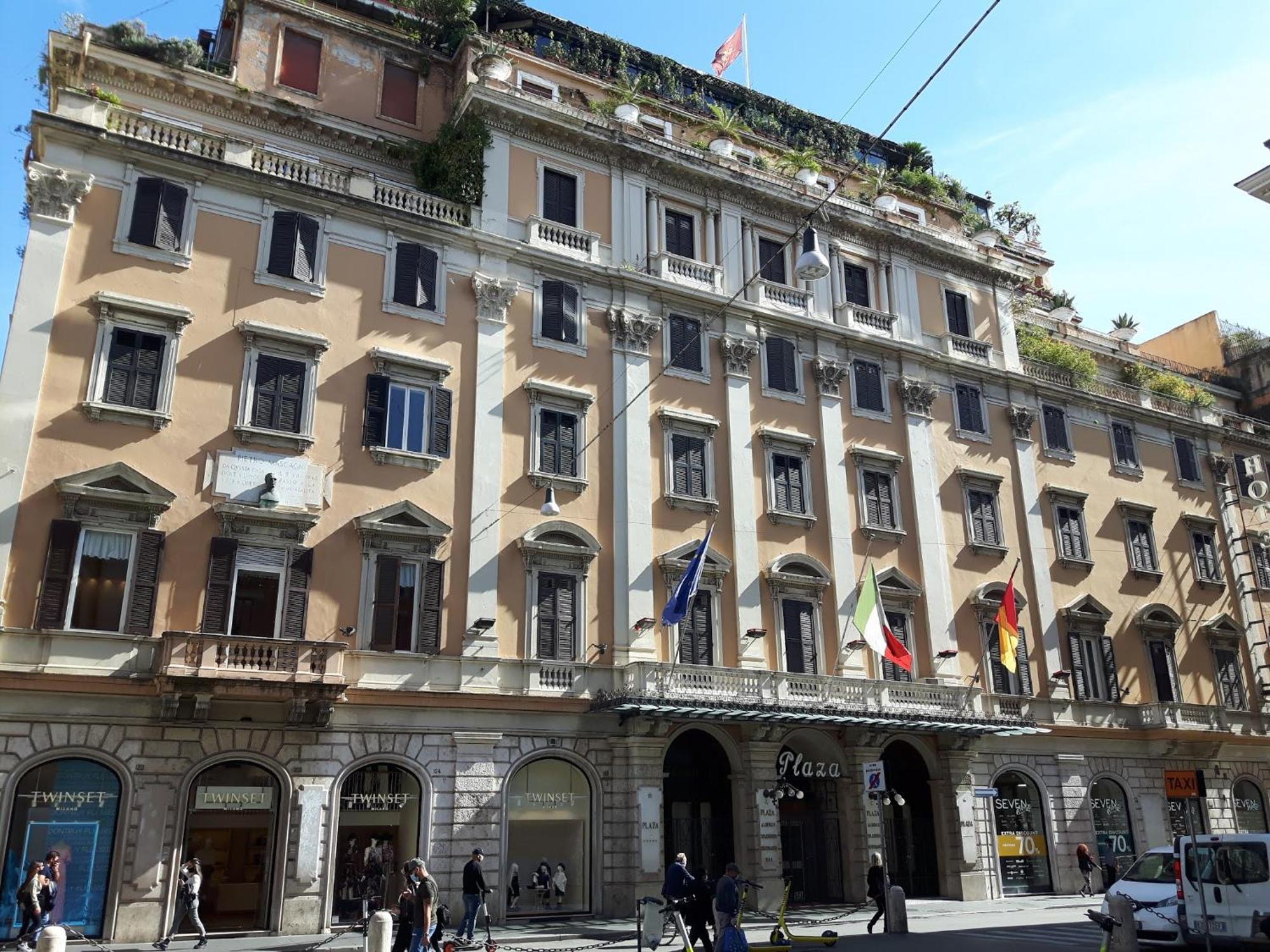 Grand Hotel Plaza Roma Exterior foto